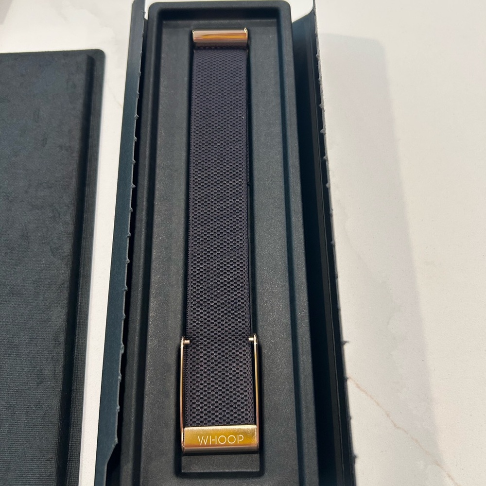 Whoop 4.0 Black and Gold Strap NWT